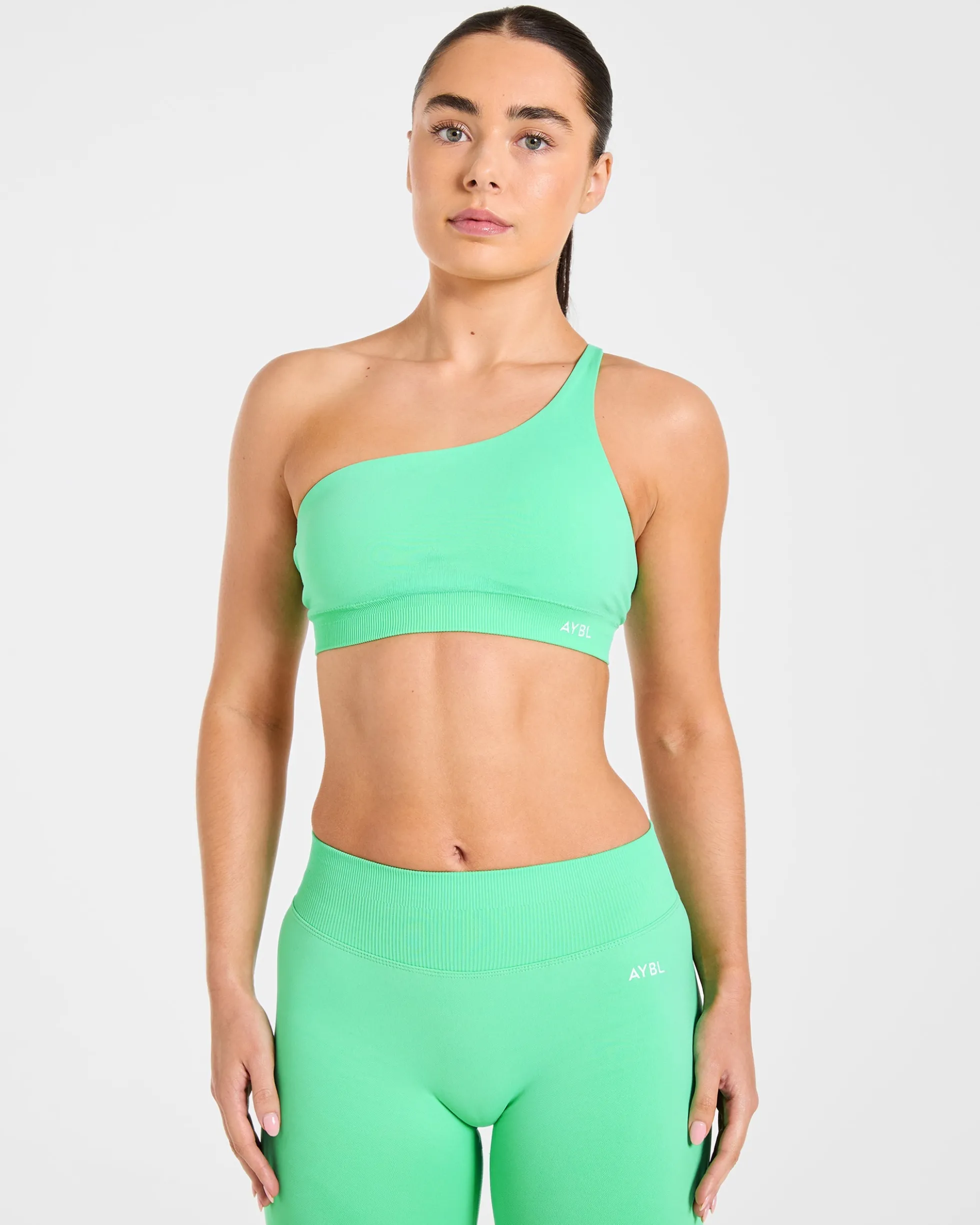 Enhance Seamless One Shoulder Sports Bra