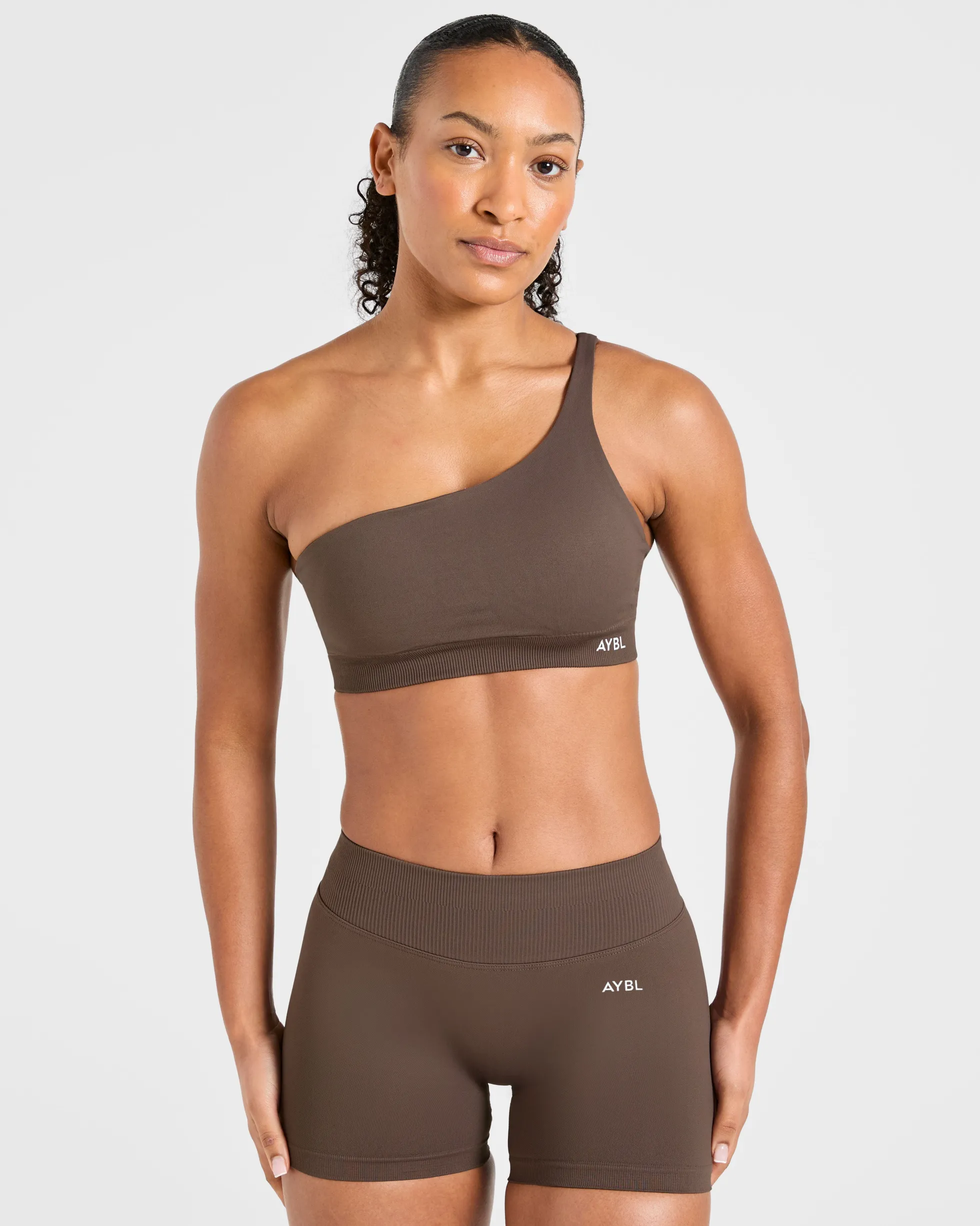 Enhance Seamless One Shoulder Sports Bra