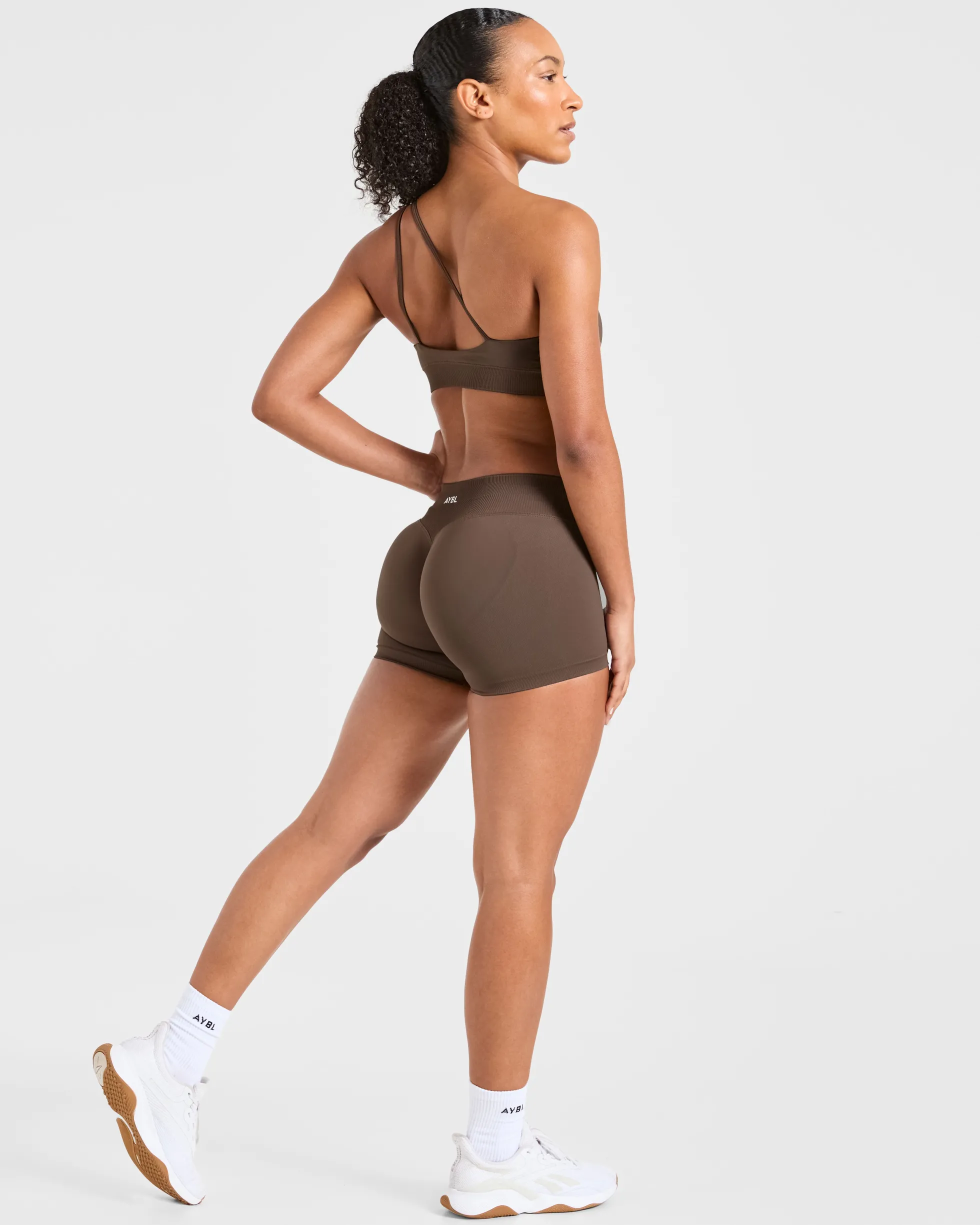 Enhance Seamless One Shoulder Sports Bra