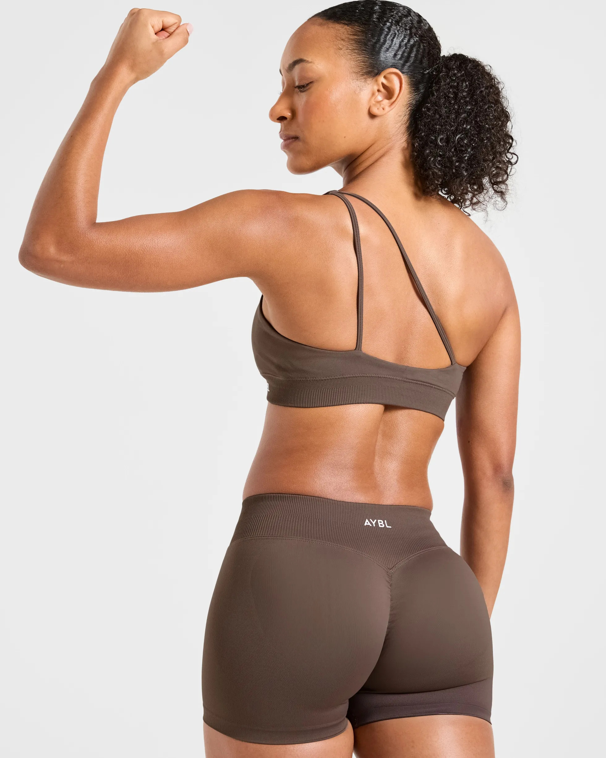 Enhance Seamless One Shoulder Sports Bra