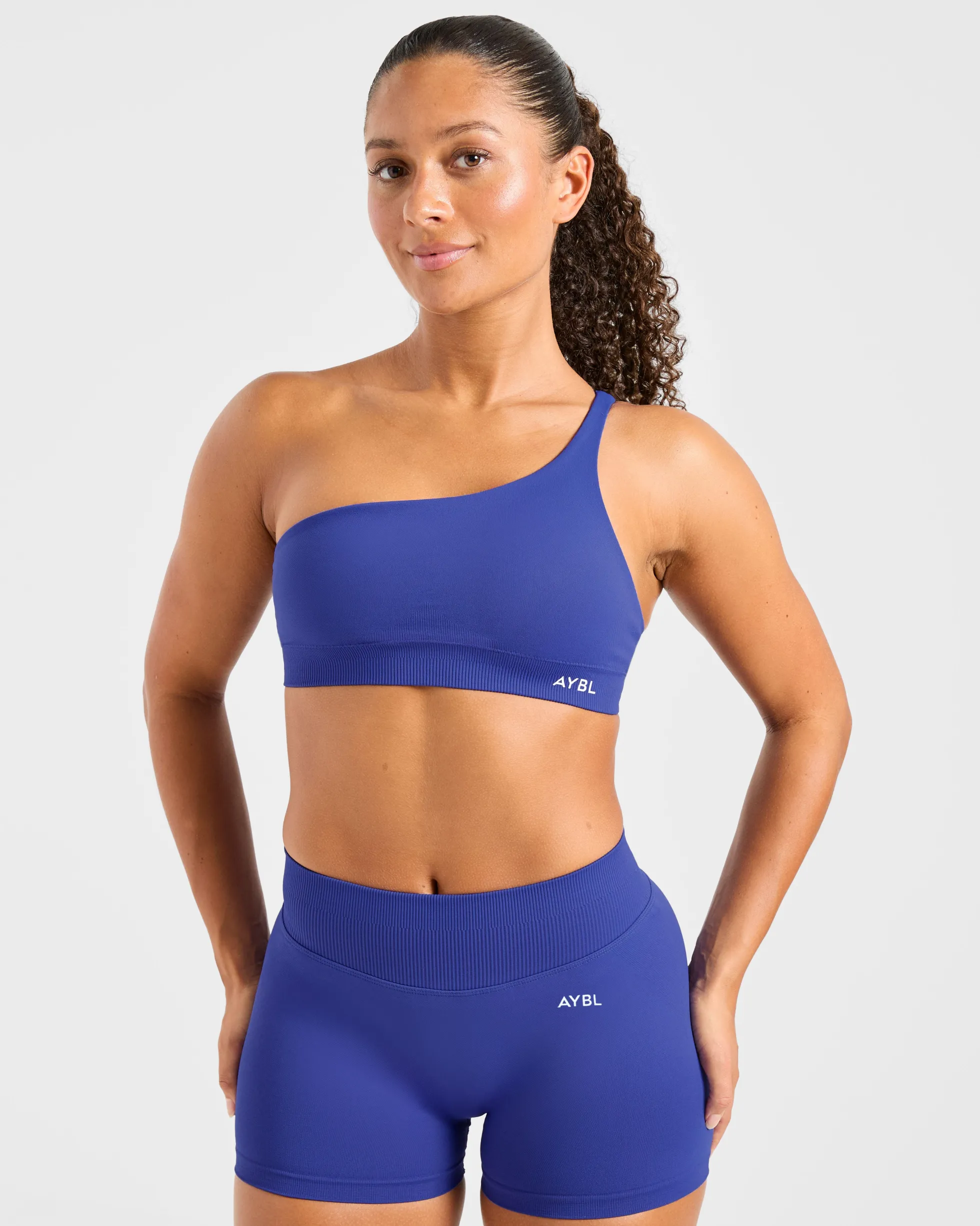Enhance Seamless One Shoulder Sports Bra