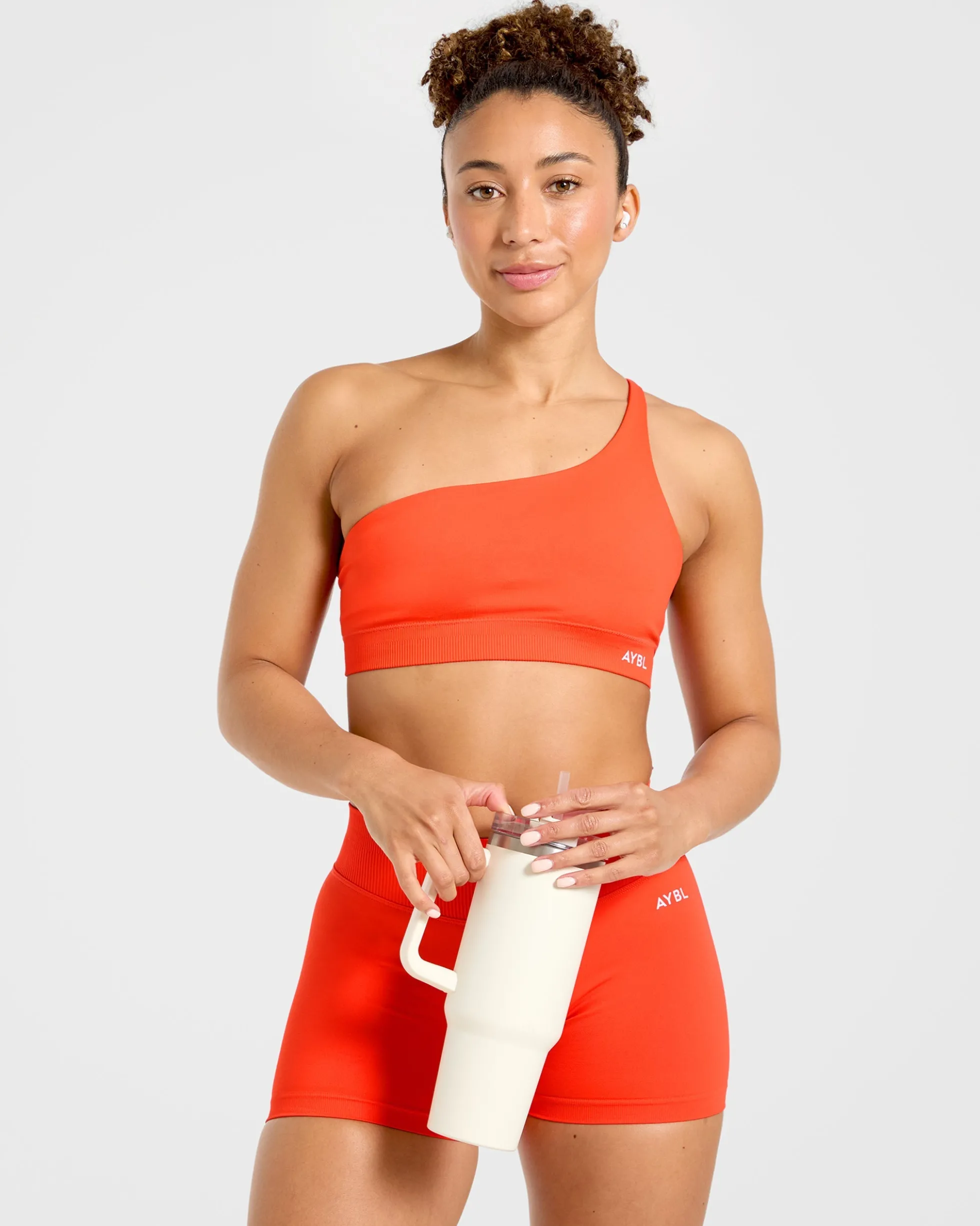 Enhance Seamless One Shoulder Sports Bra