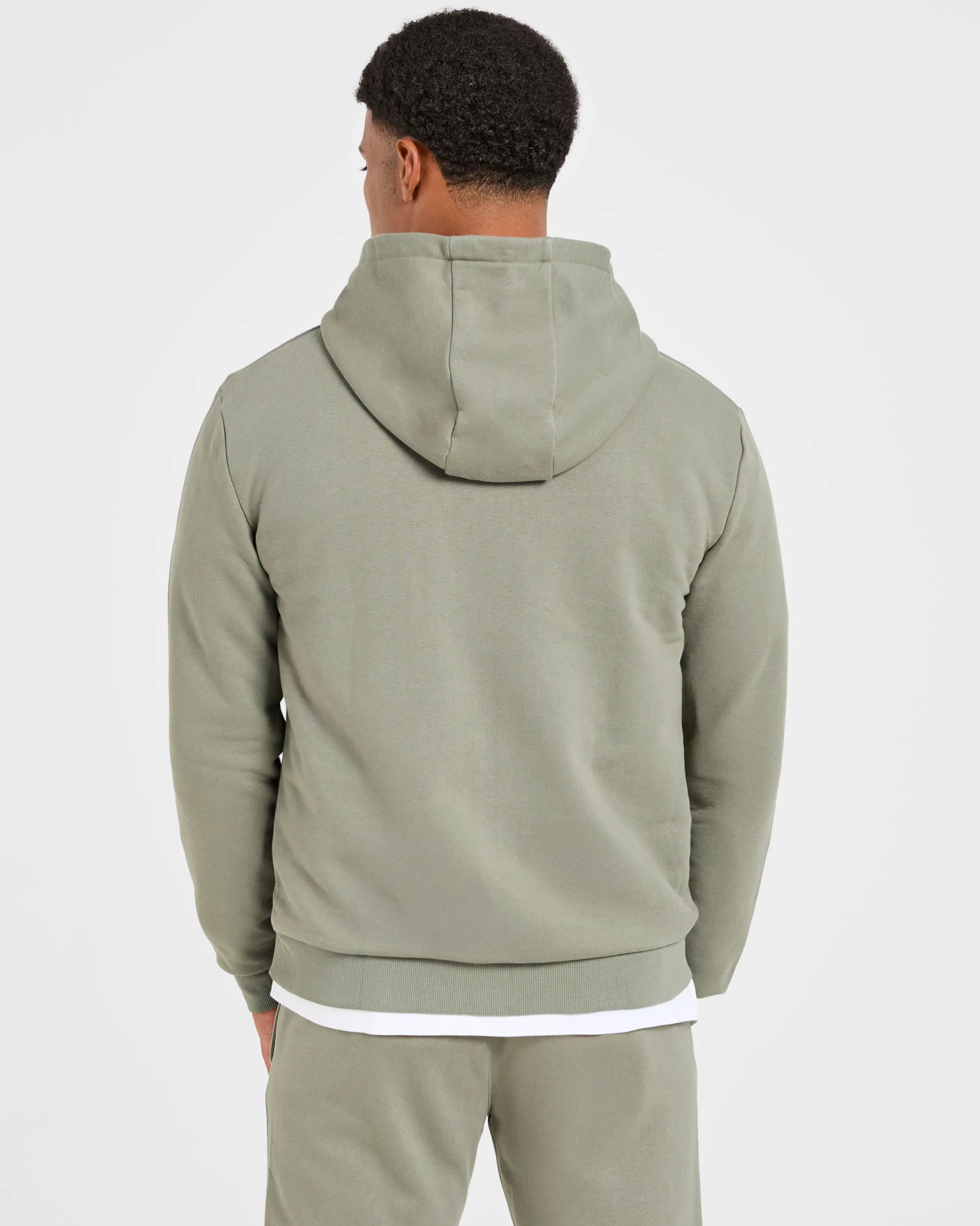 Essential Lightweight Zip Up Hoodie
