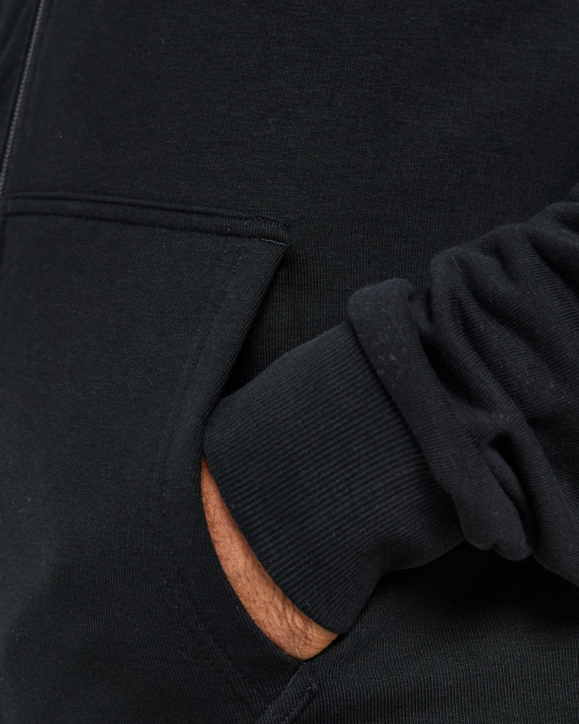 Essential Lightweight Zip Up Hoodie