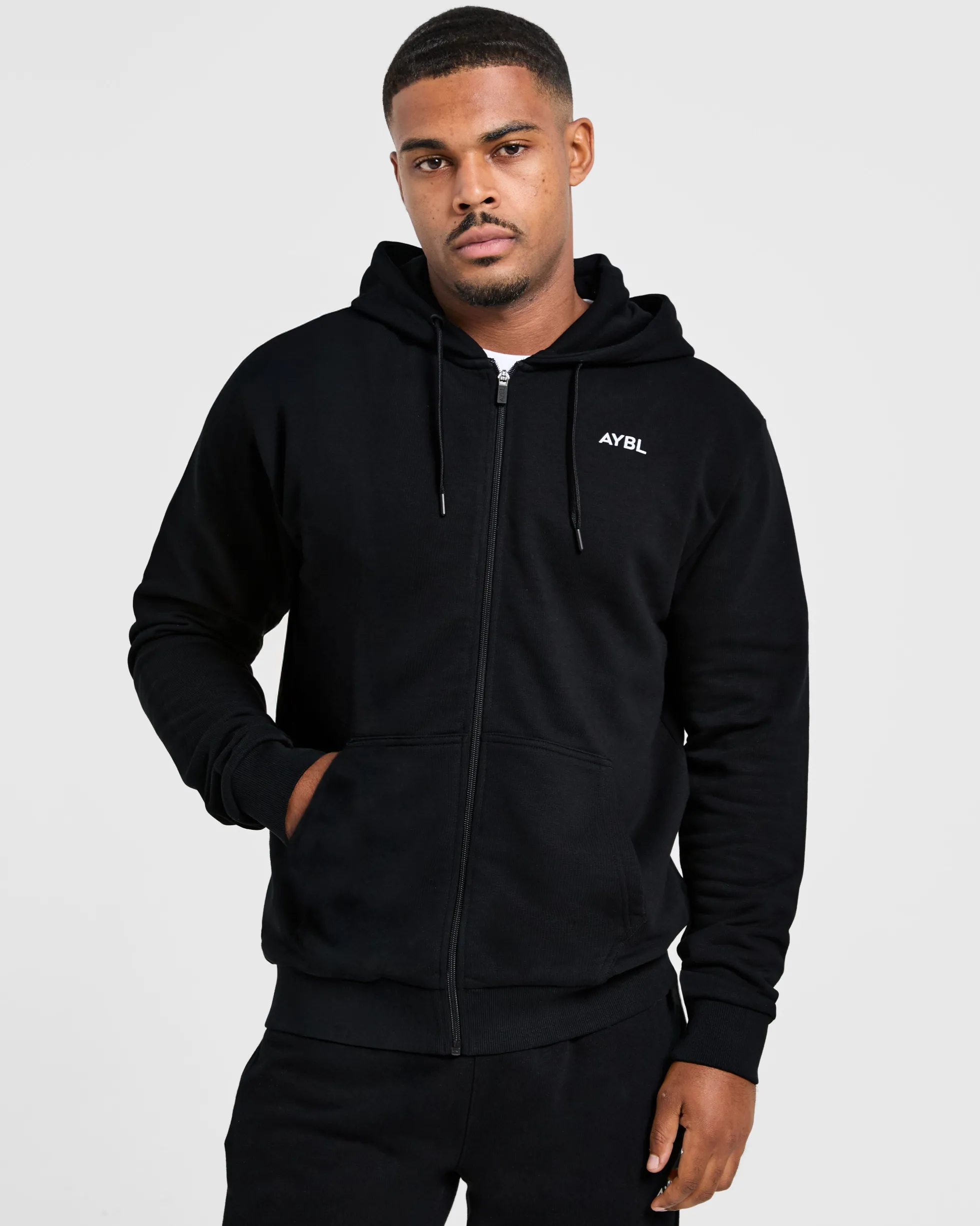 Essential Lightweight Zip Up Hoodie