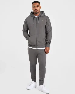 Essential Lightweight Zip Up Hoodie