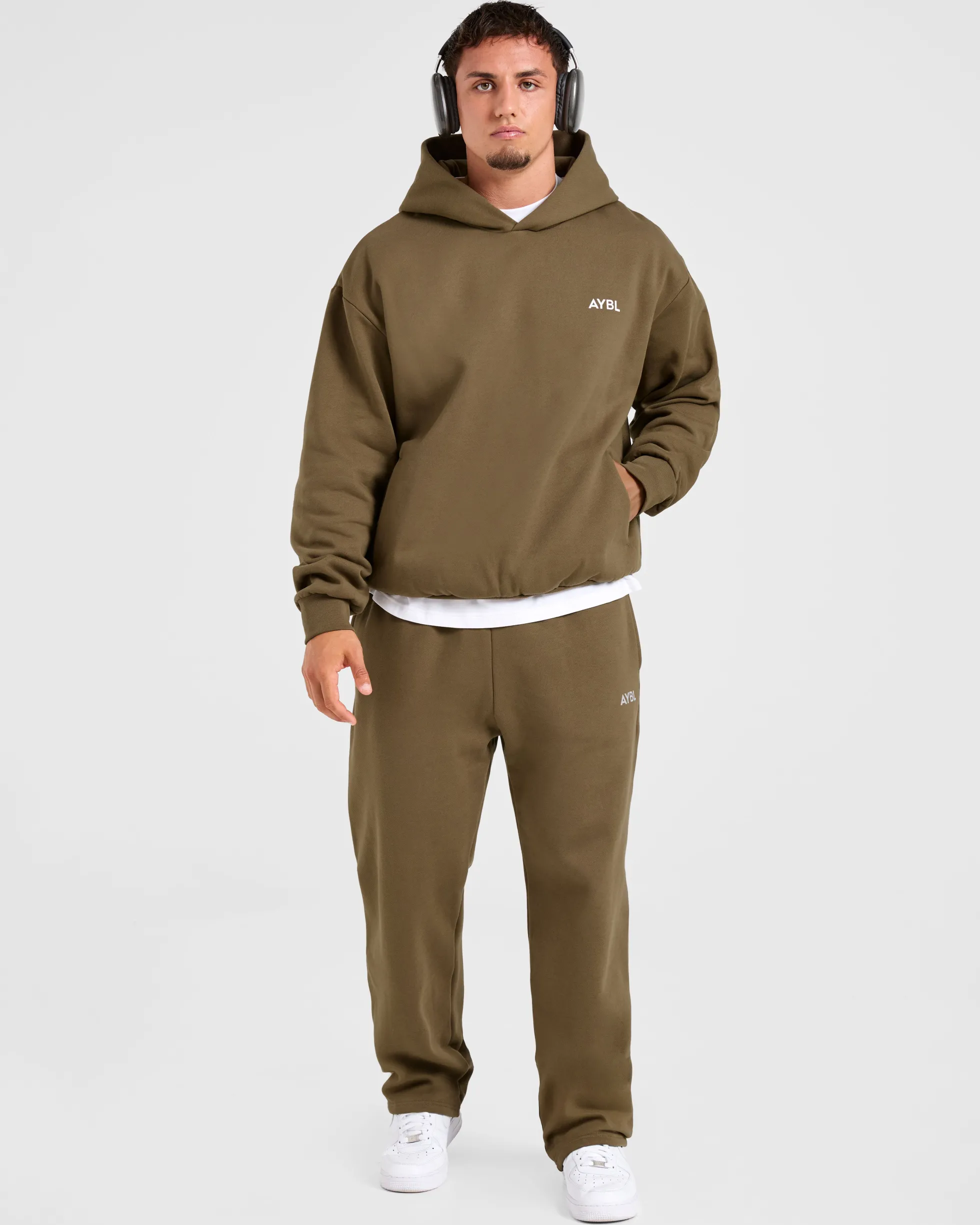 Essential Oversized Straight Leg Joggers