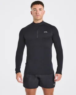 Essential Seamless 1/4 Zip Pullover