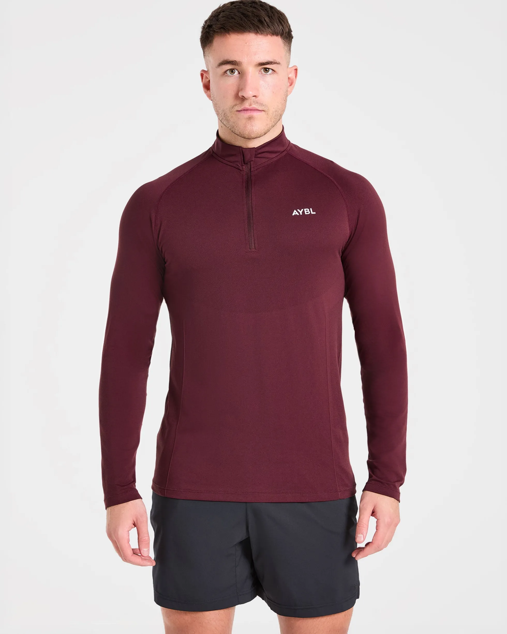 Essential Seamless 1/4 Zip Pullover