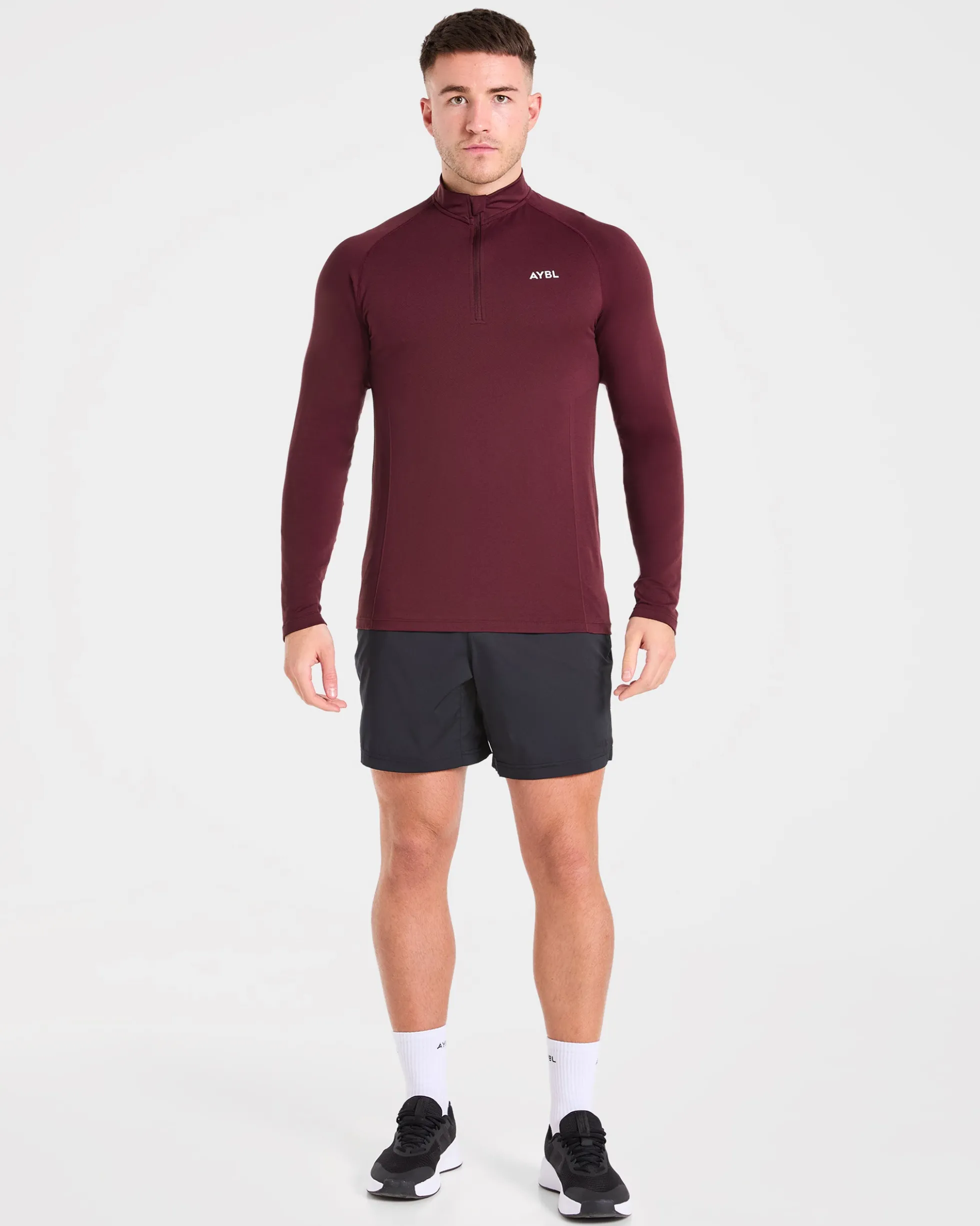 Essential Seamless 1/4 Zip Pullover
