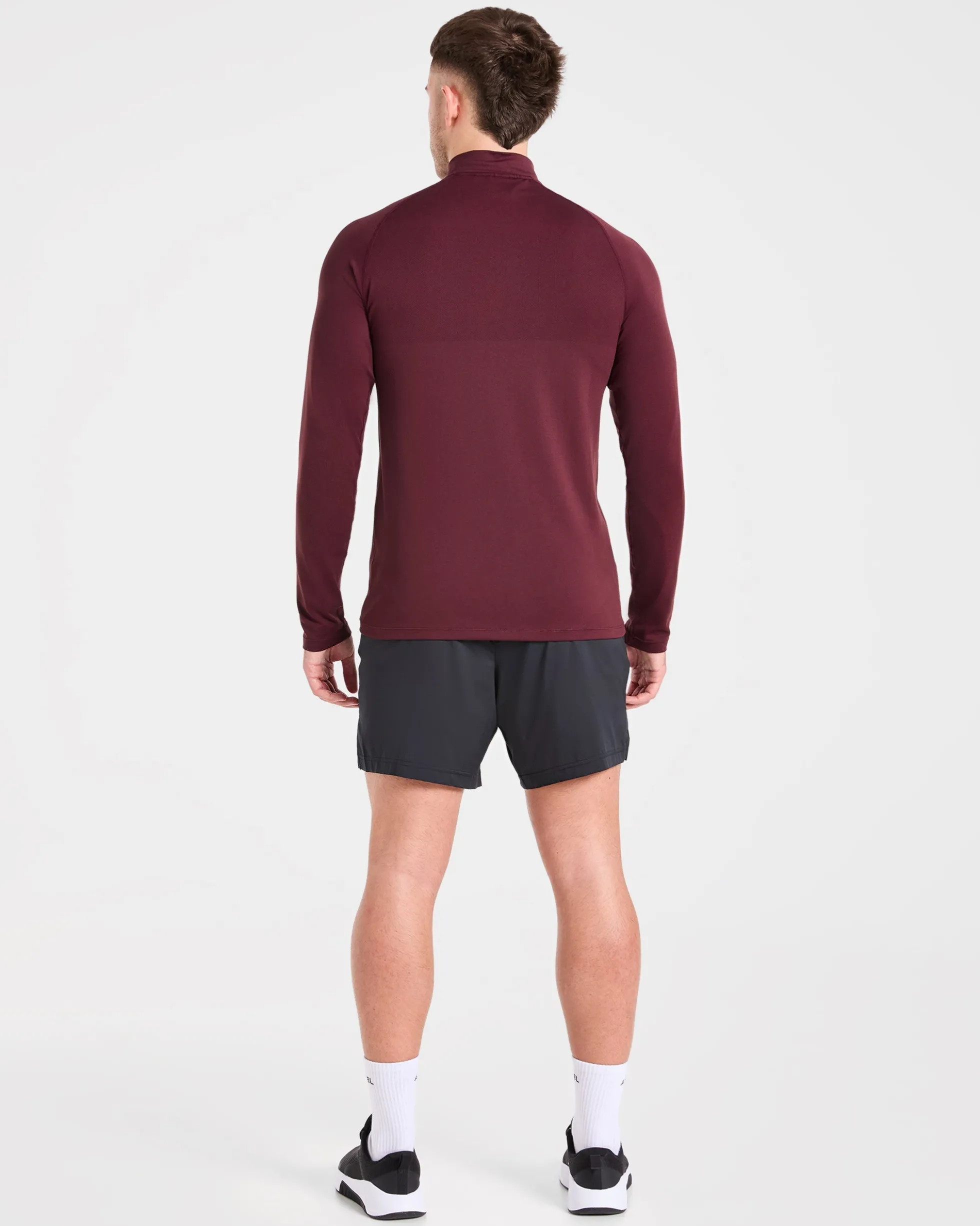 Essential Seamless 1/4 Zip Pullover