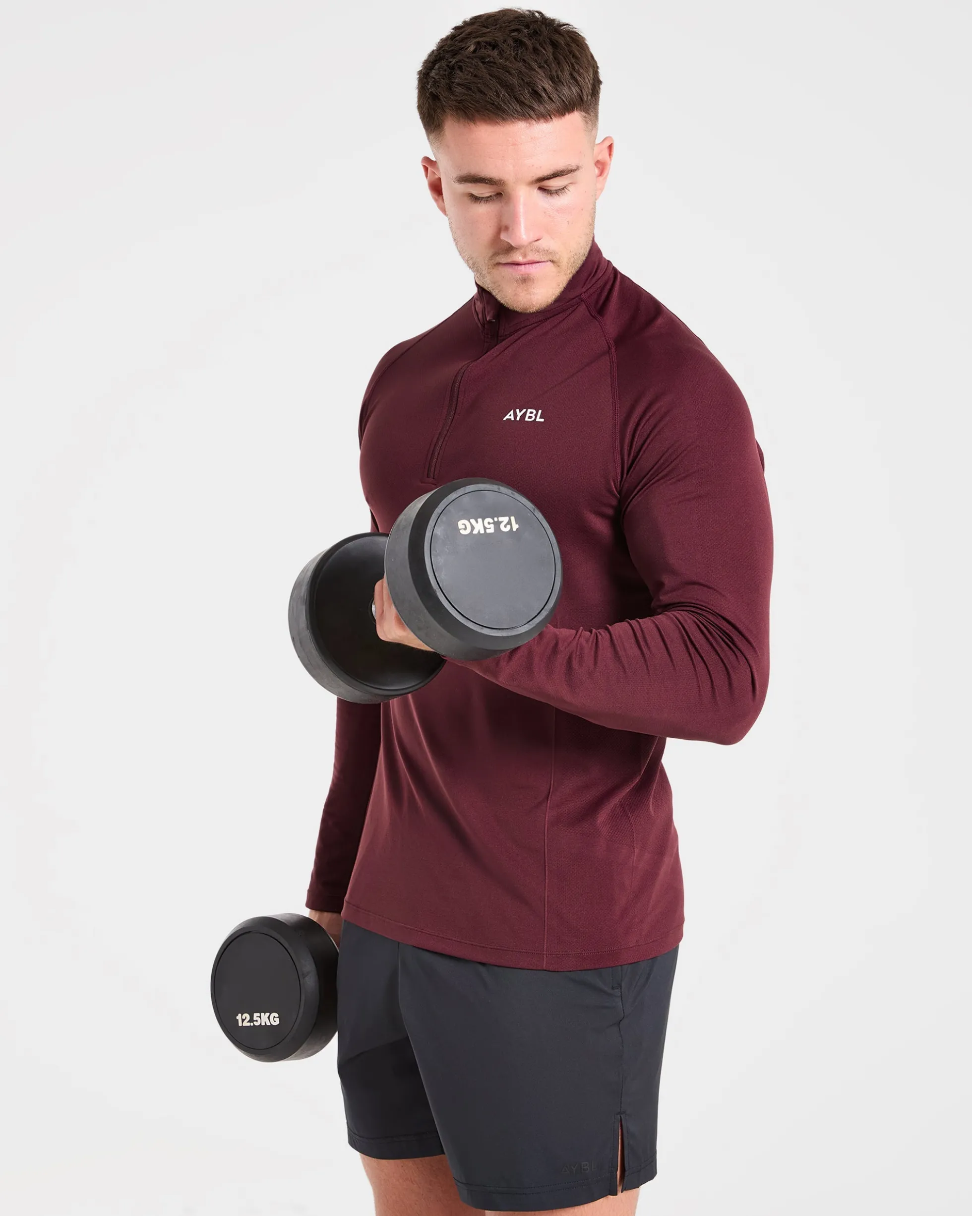 Essential Seamless 1/4 Zip Pullover