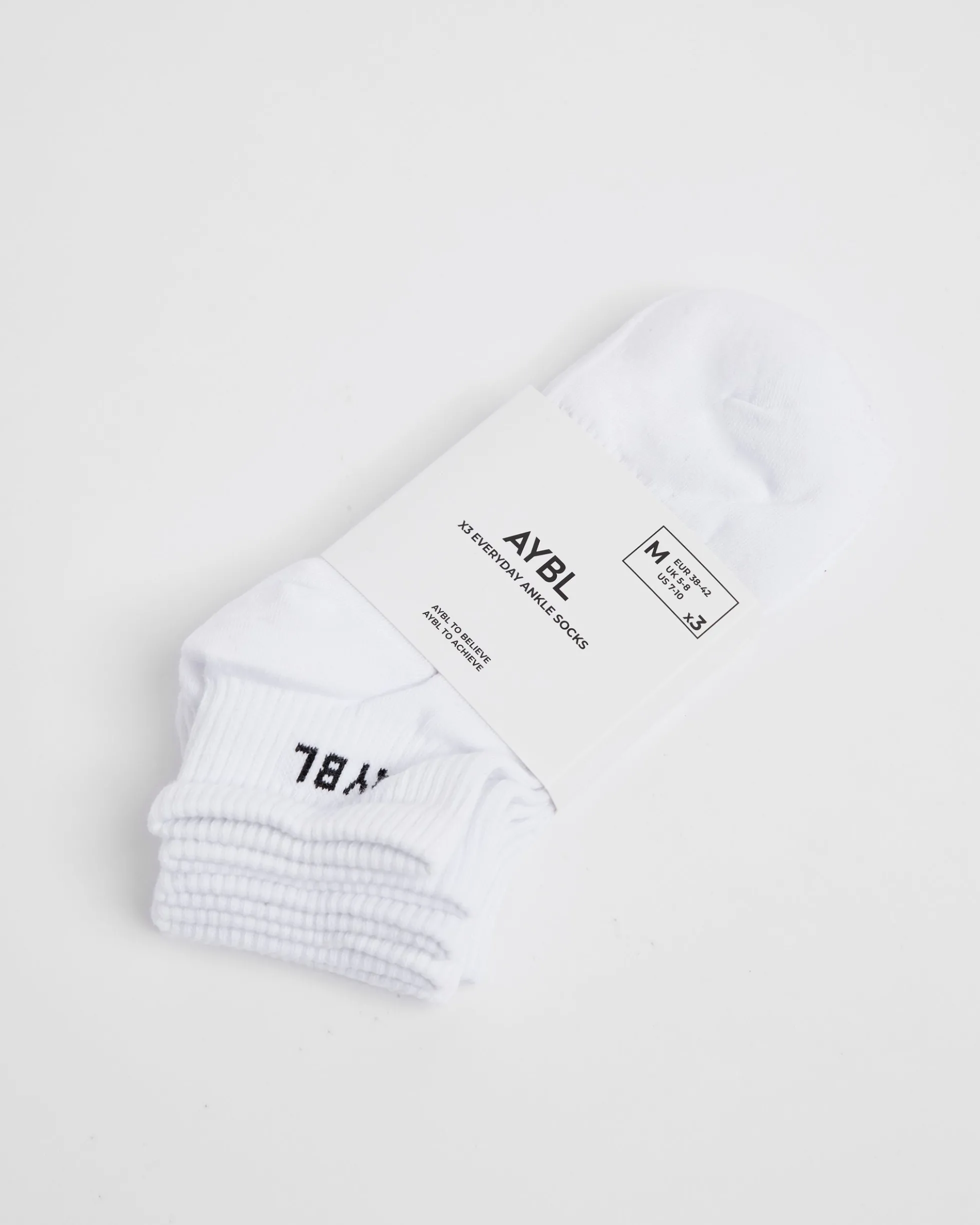 Everyday Ankle Socks (3 Pack)