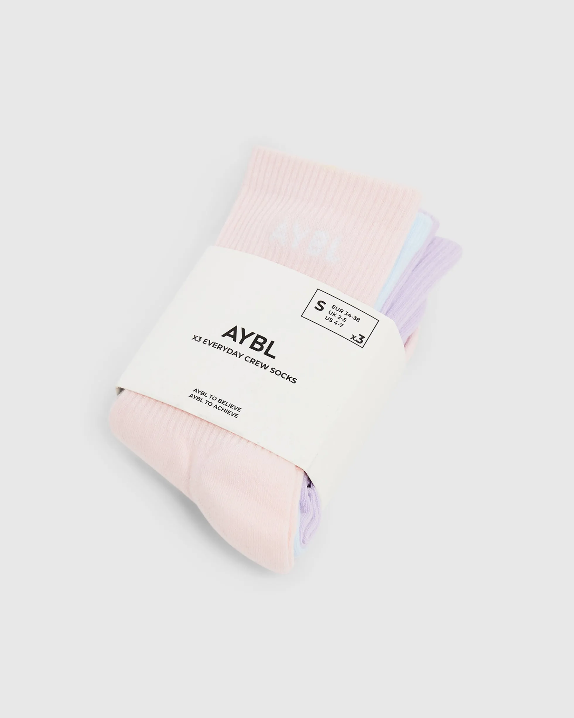 Everyday Crew Socks (3 Pack)