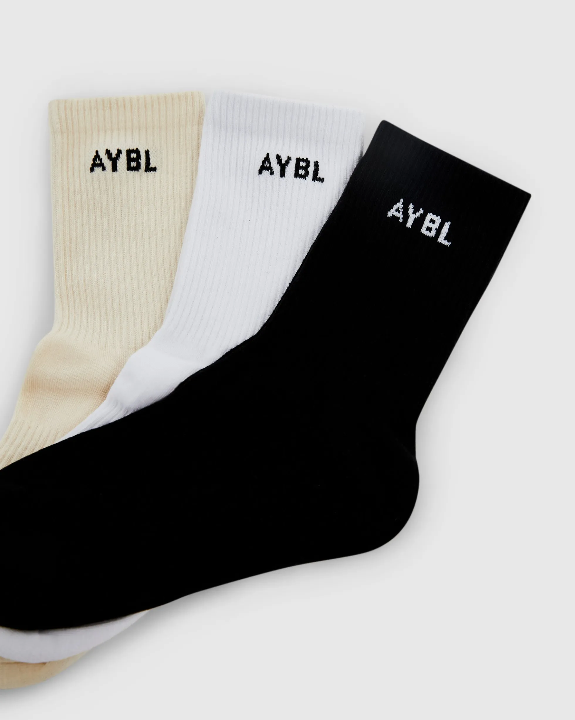 Everyday Crew Socks (3 Pack)