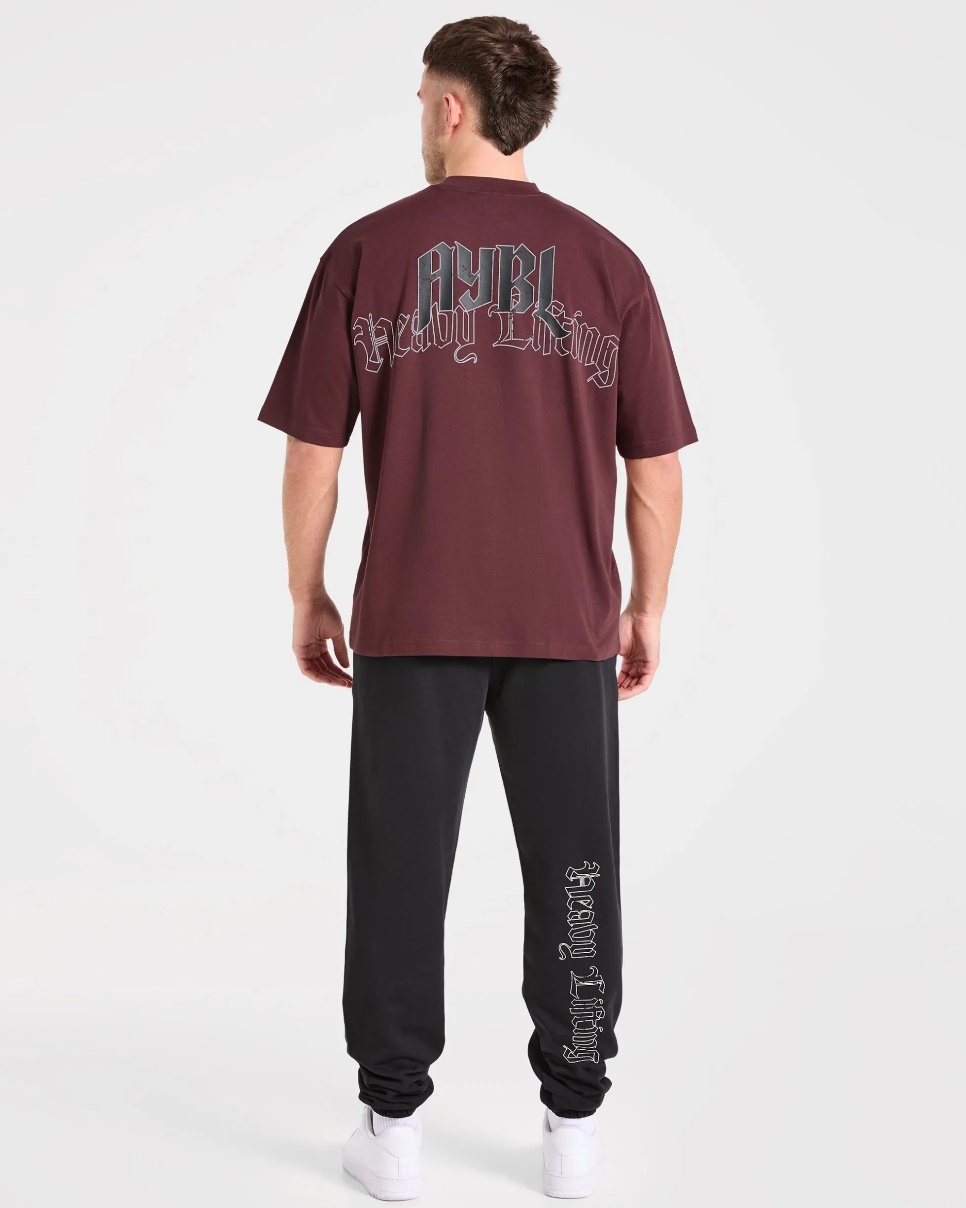 Heavy Lifting Gothic Oversized T Shirt