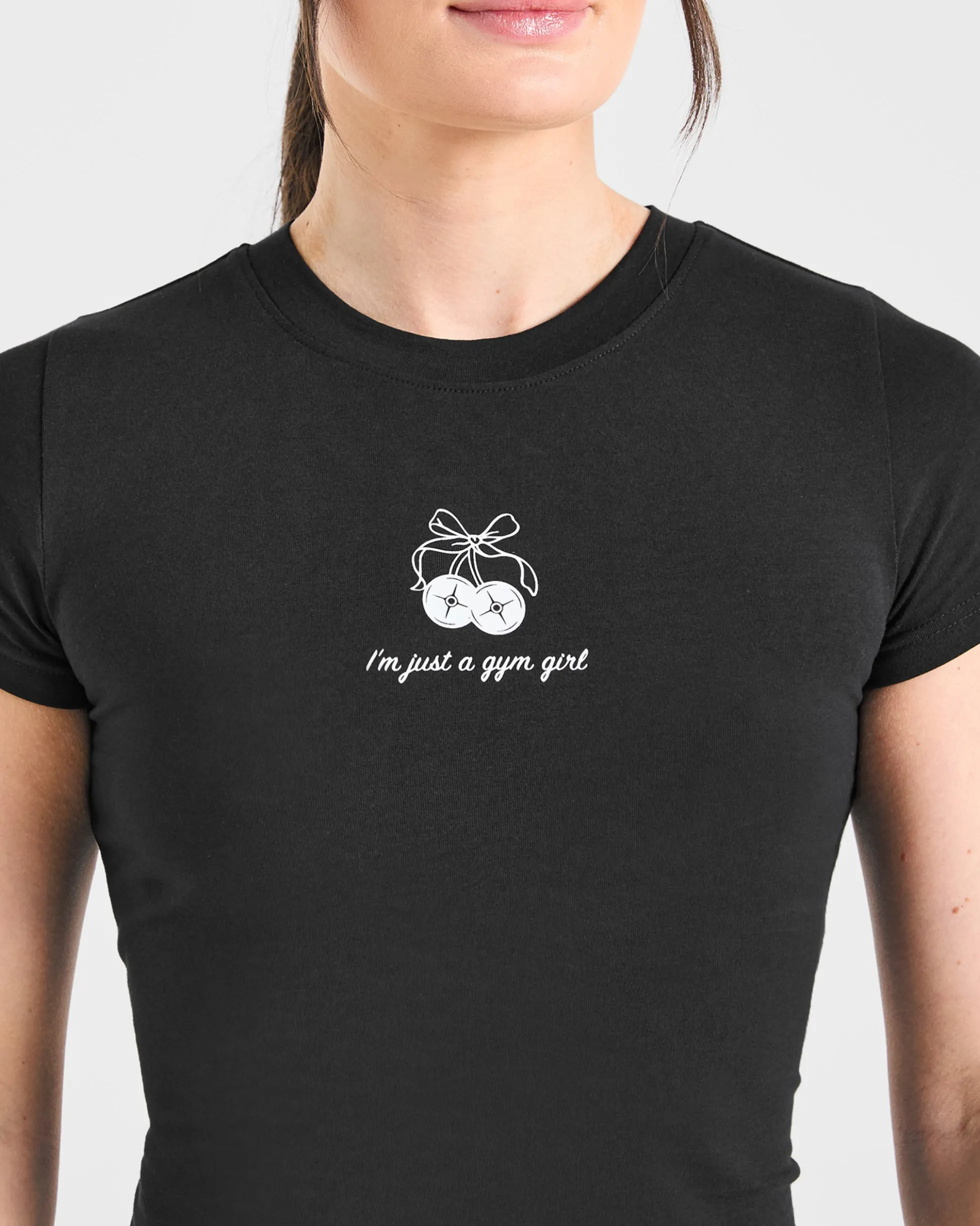 Just a Gym Girl Baby Tee