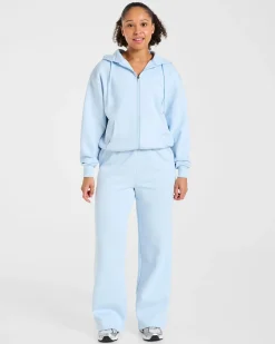 Lifestyle Oversized Zip Up Hoodie