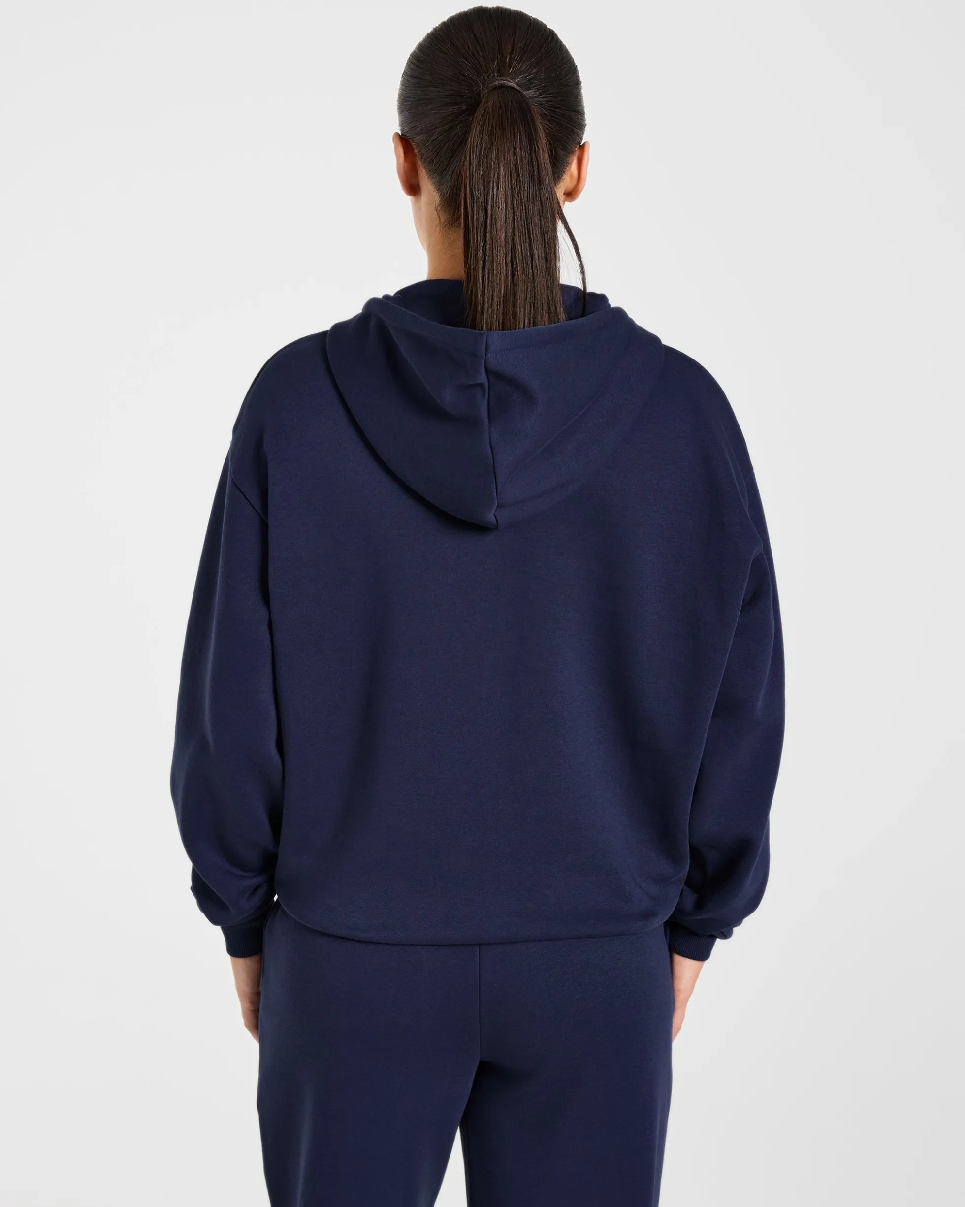 Lifestyle Oversized Zip Up Hoodie