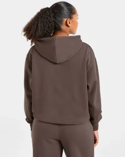 Lifestyle Oversized Zip Up Hoodie