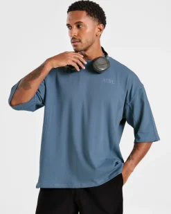 Lift Club Distressed Oversized T Shirt