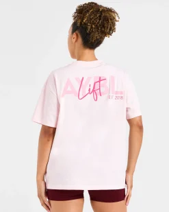 Lift Graphic Oversized T Shirt