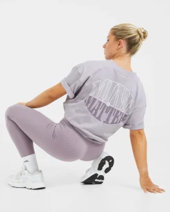 Mind Over Matter Oversized T Shirt