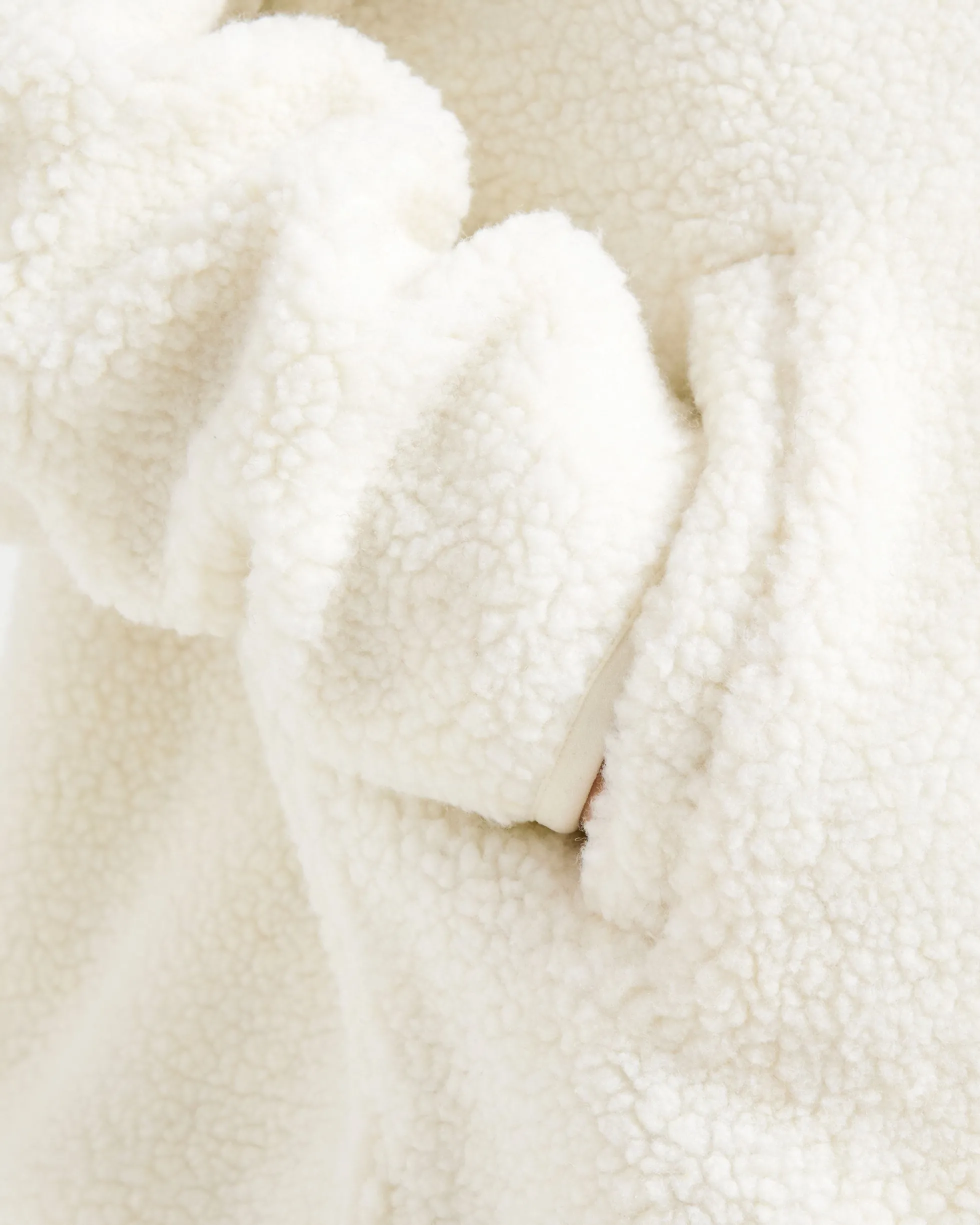 Oversized Zip Up Fleece Jacket
