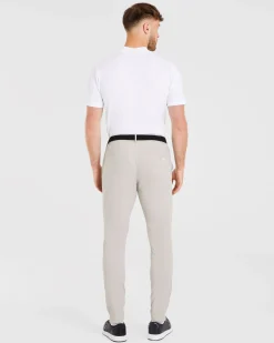 Performance Collarless Polo Shirt