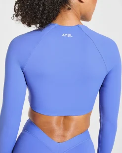 Physique Long Sleeve Crop Top