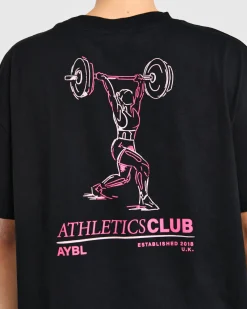 Power Lifting Illustration T Shirt