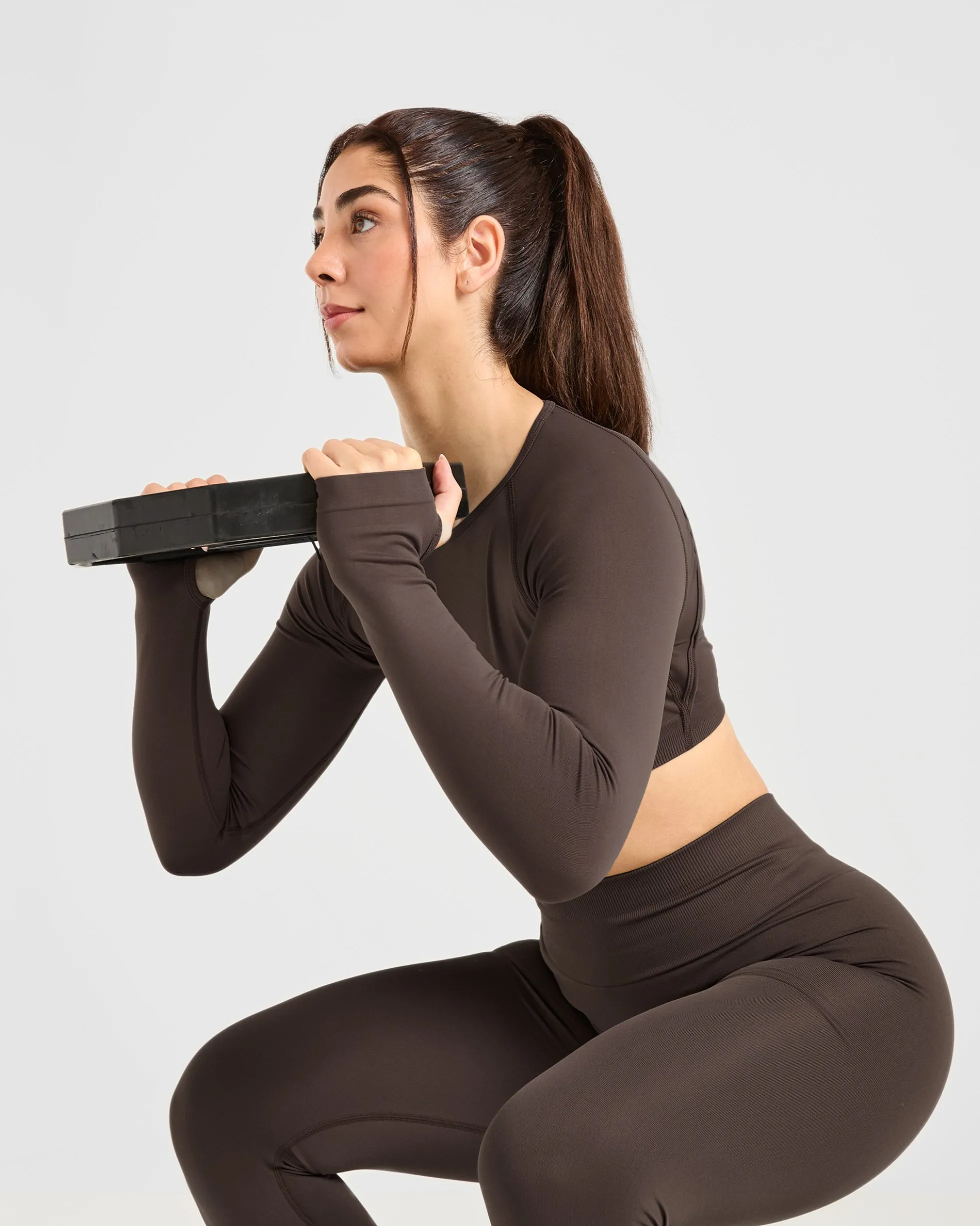 Power Seamless Long Sleeve Crop Top