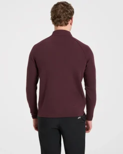 Precision Hybrid 1/4 Zip Pullover