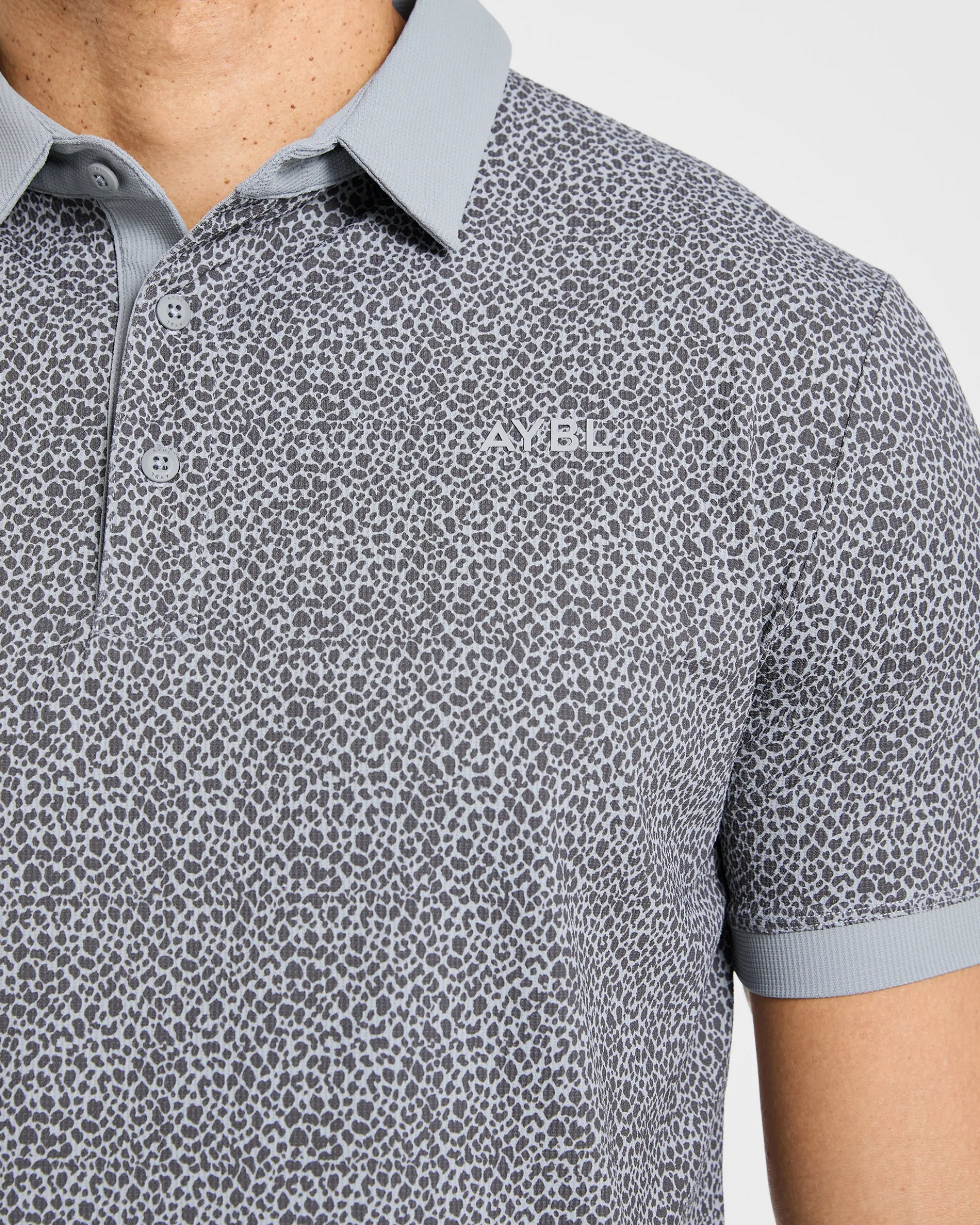 Precision Leopard Polo
