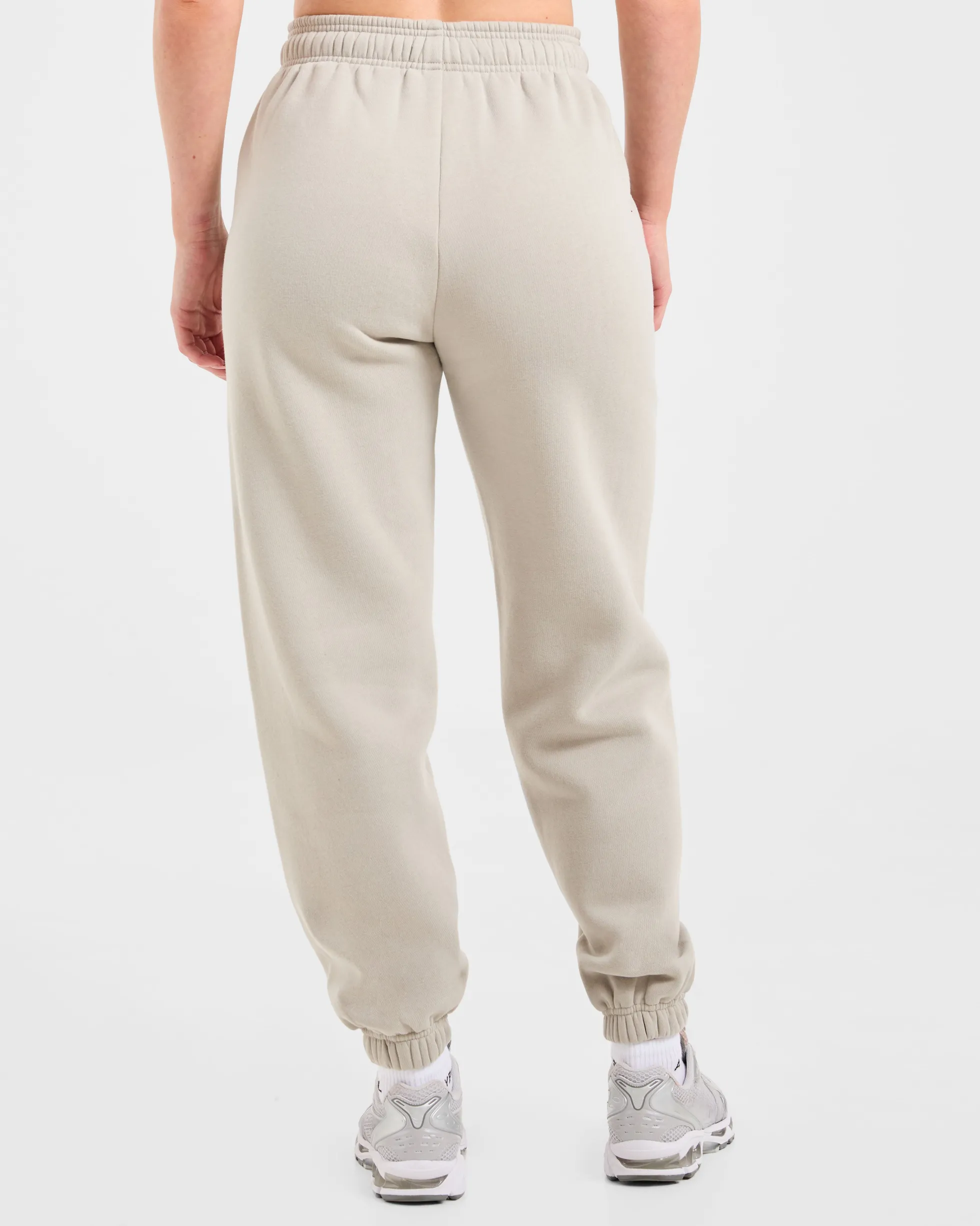 Retro Embroidered Oversized Joggers