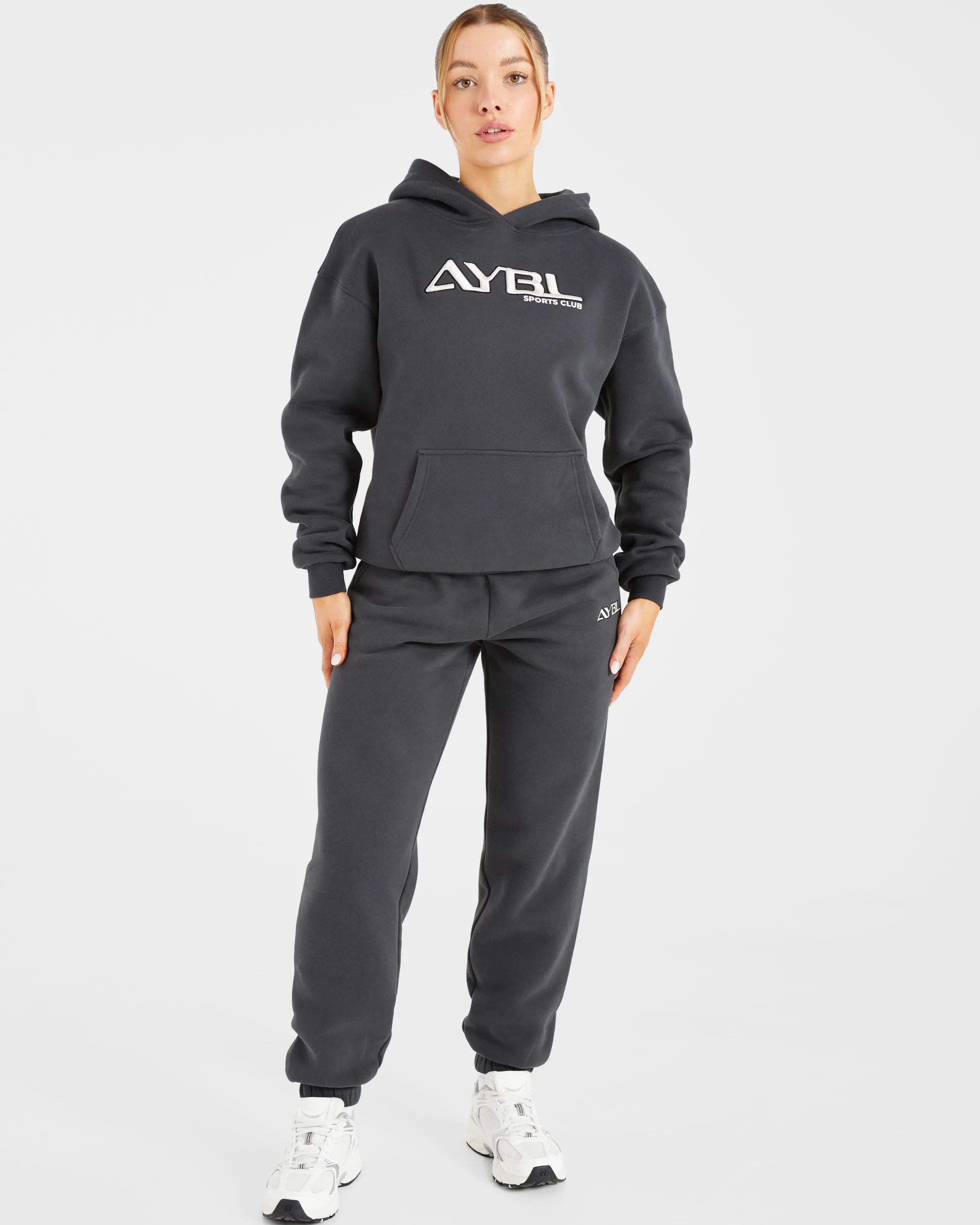Retro Embroidered Oversized Joggers