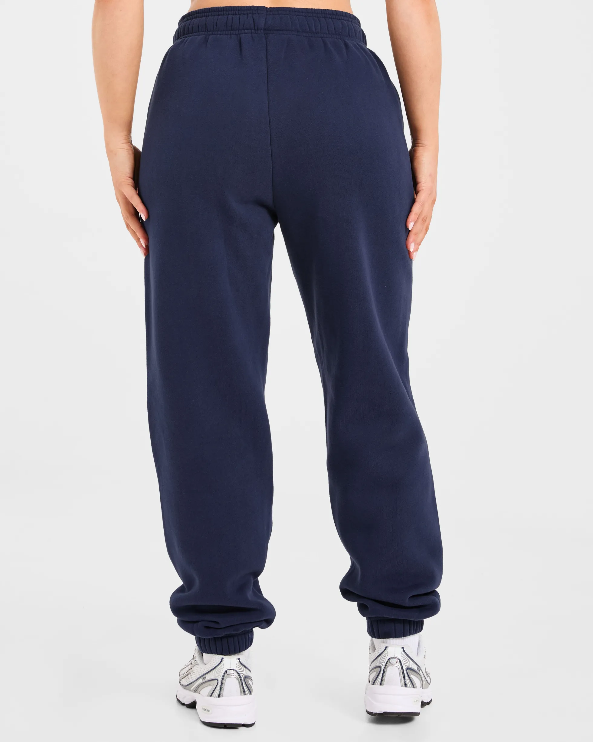 Retro Embroidered Oversized Joggers