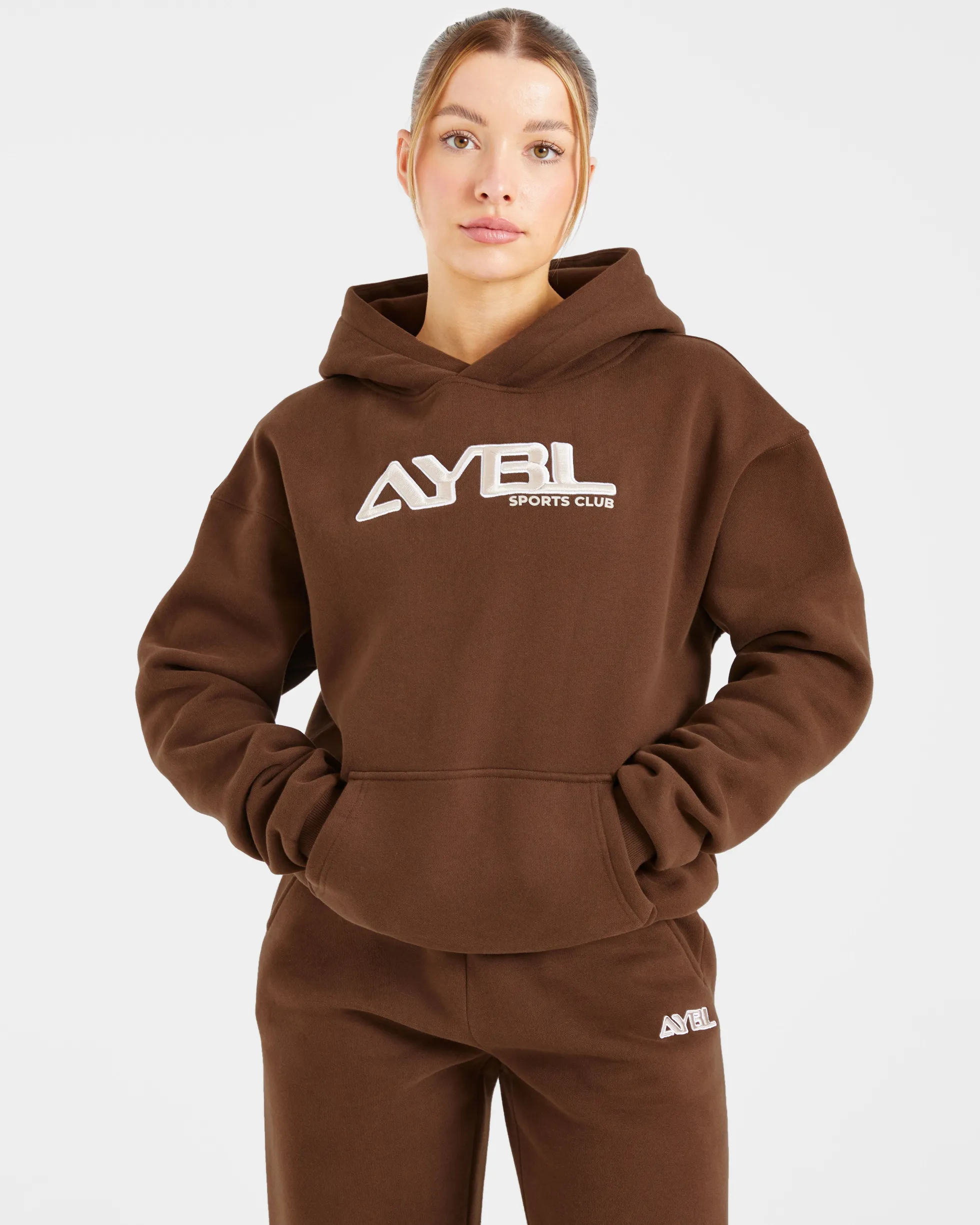 Retro Embroidered Oversized Hoodie