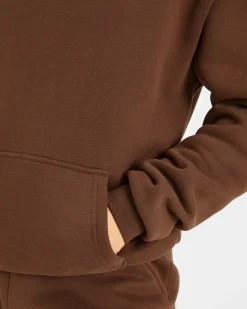 Retro Embroidered Oversized Hoodie