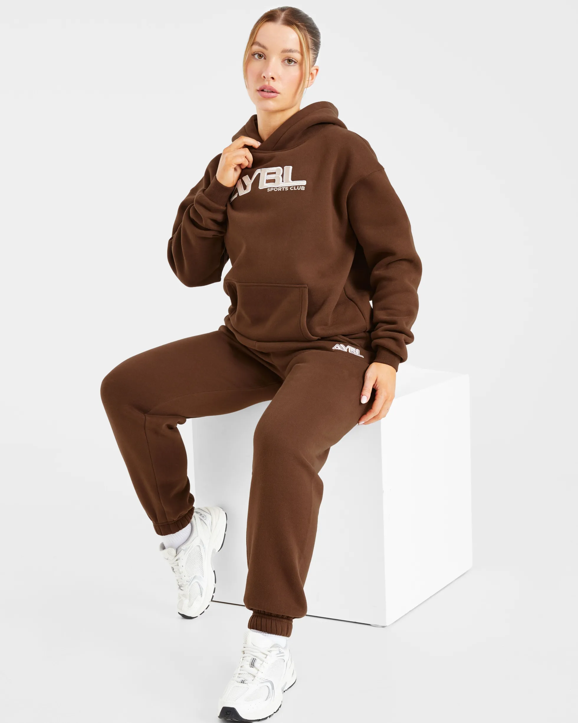 Retro Embroidered Oversized Hoodie