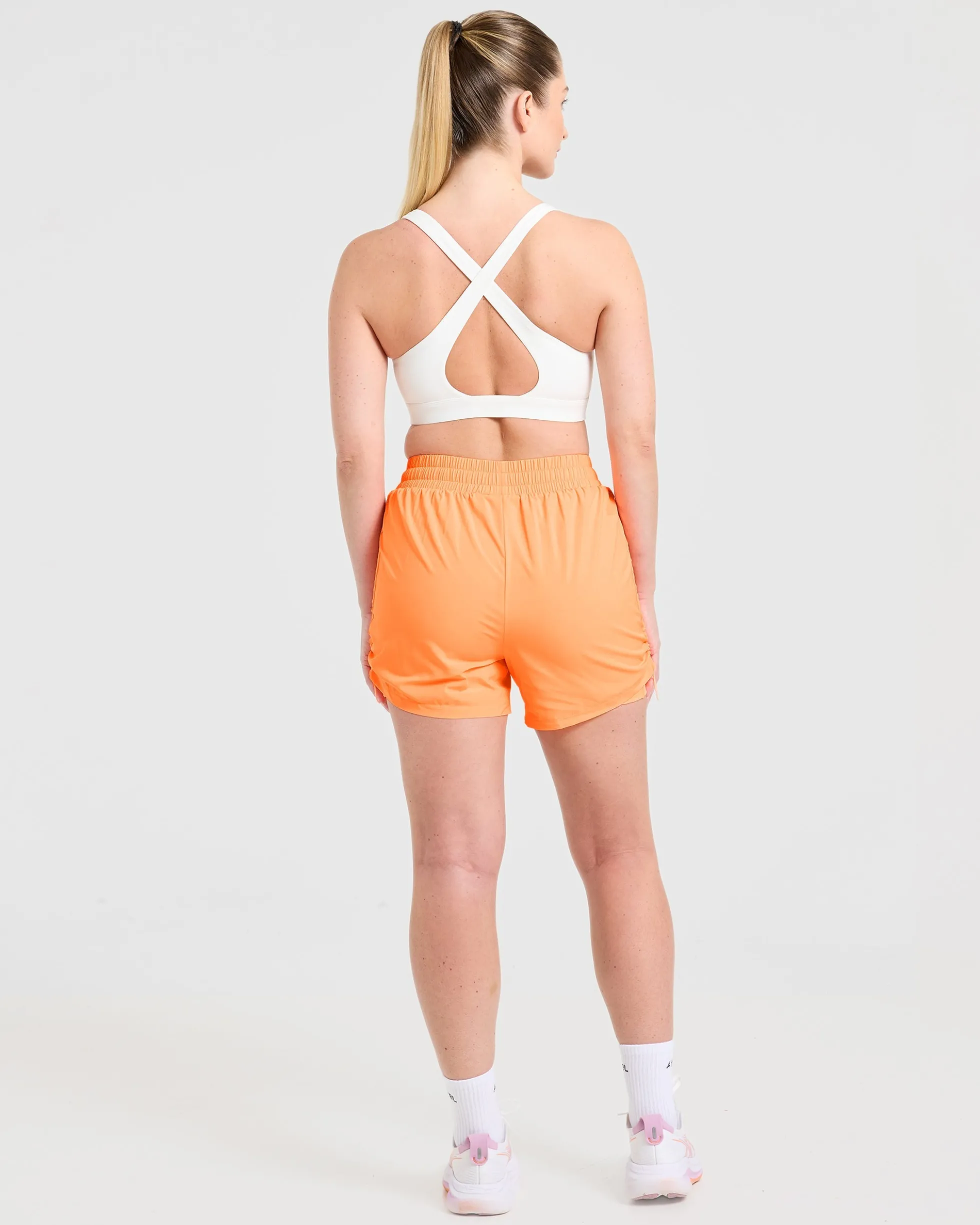 Run Ruched Shorts