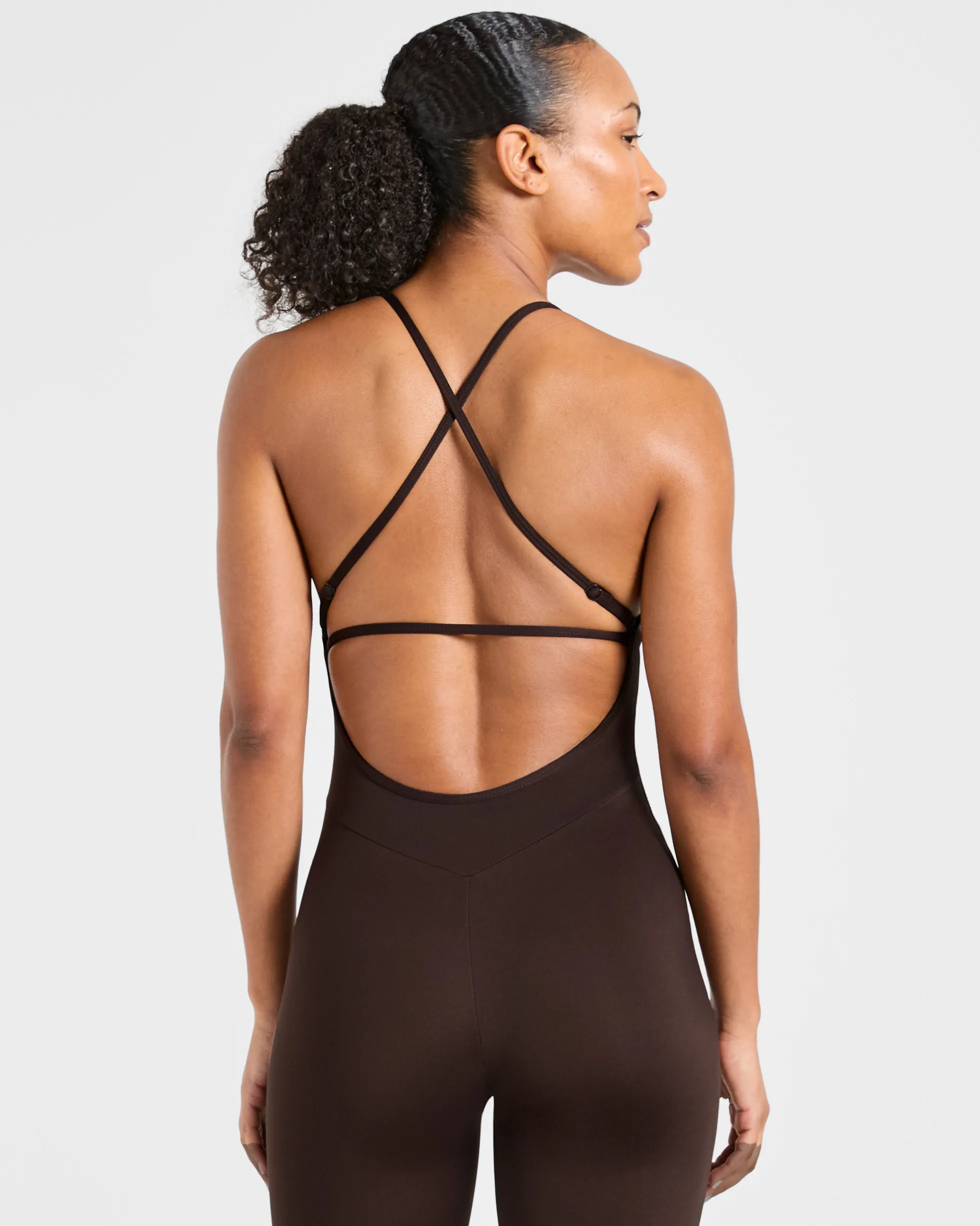Sculpt Backless Flared All In One
