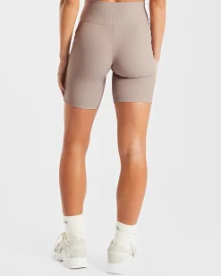 Sculpt Ribbed Cycling Shorts
