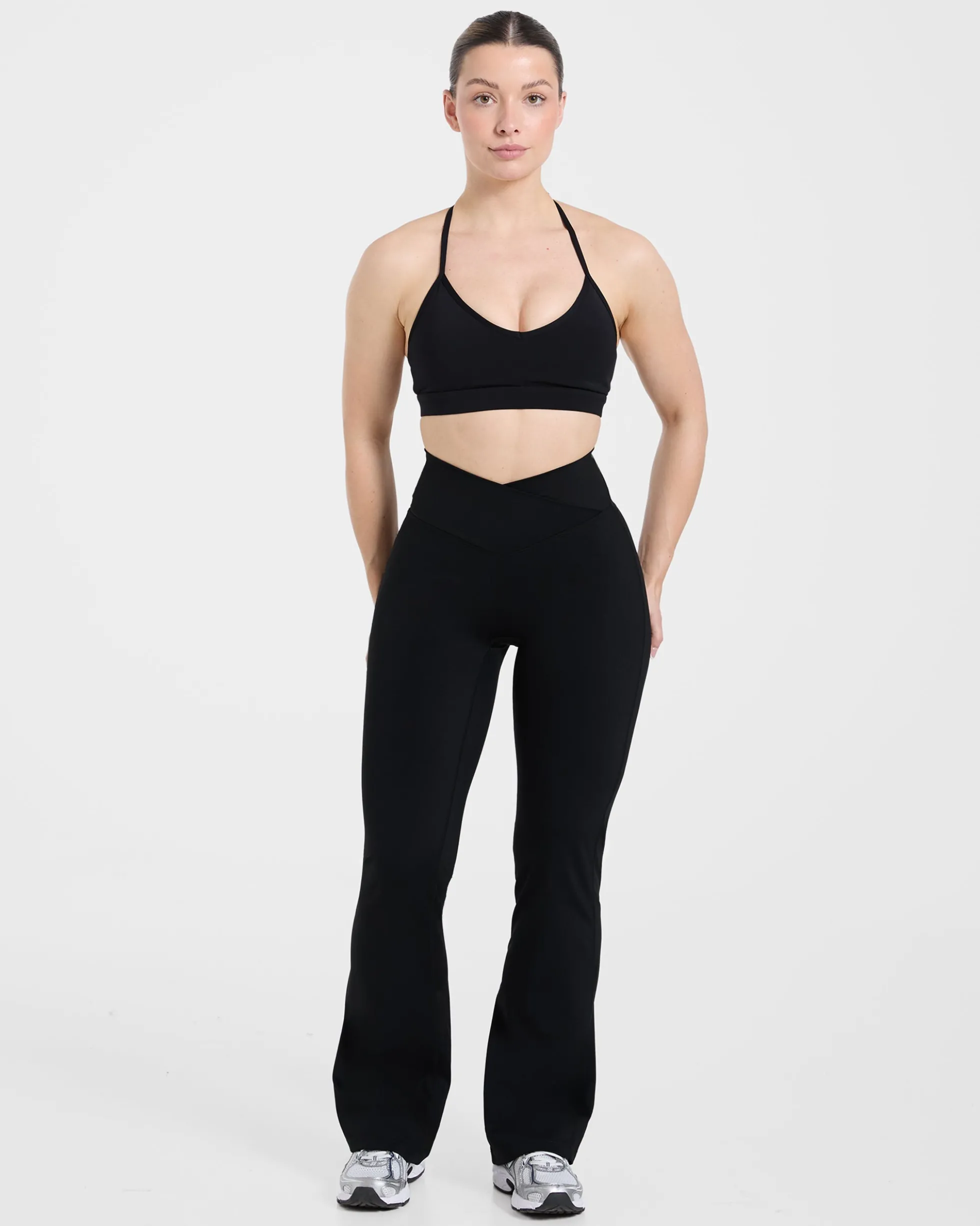 Sculpt Wrap Flared Leggings