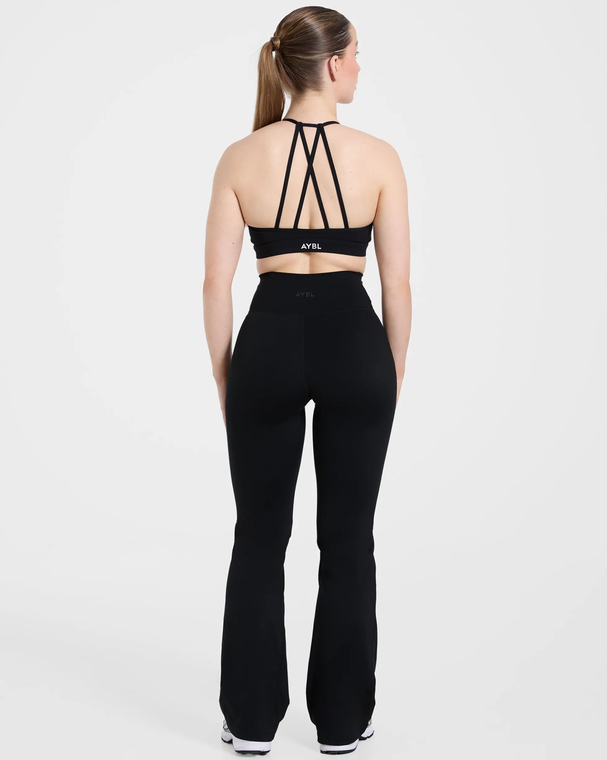 Sculpt Wrap Flared Leggings