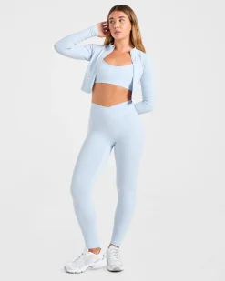 Sculpt Wrap Zip Up Jacket