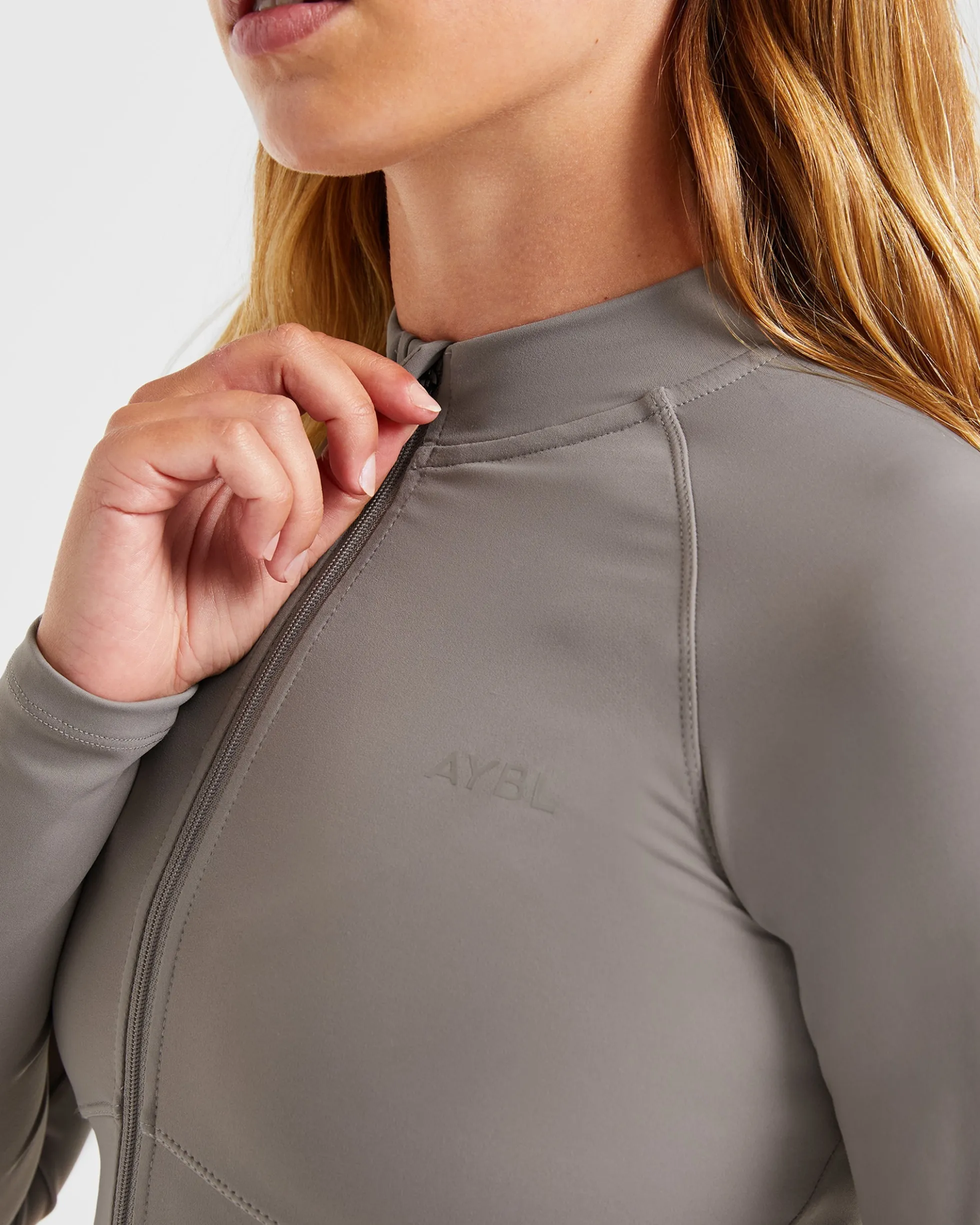 Sculpt Wrap Zip Up Jacket