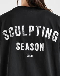 Sculpting Season Oversized T Shirt