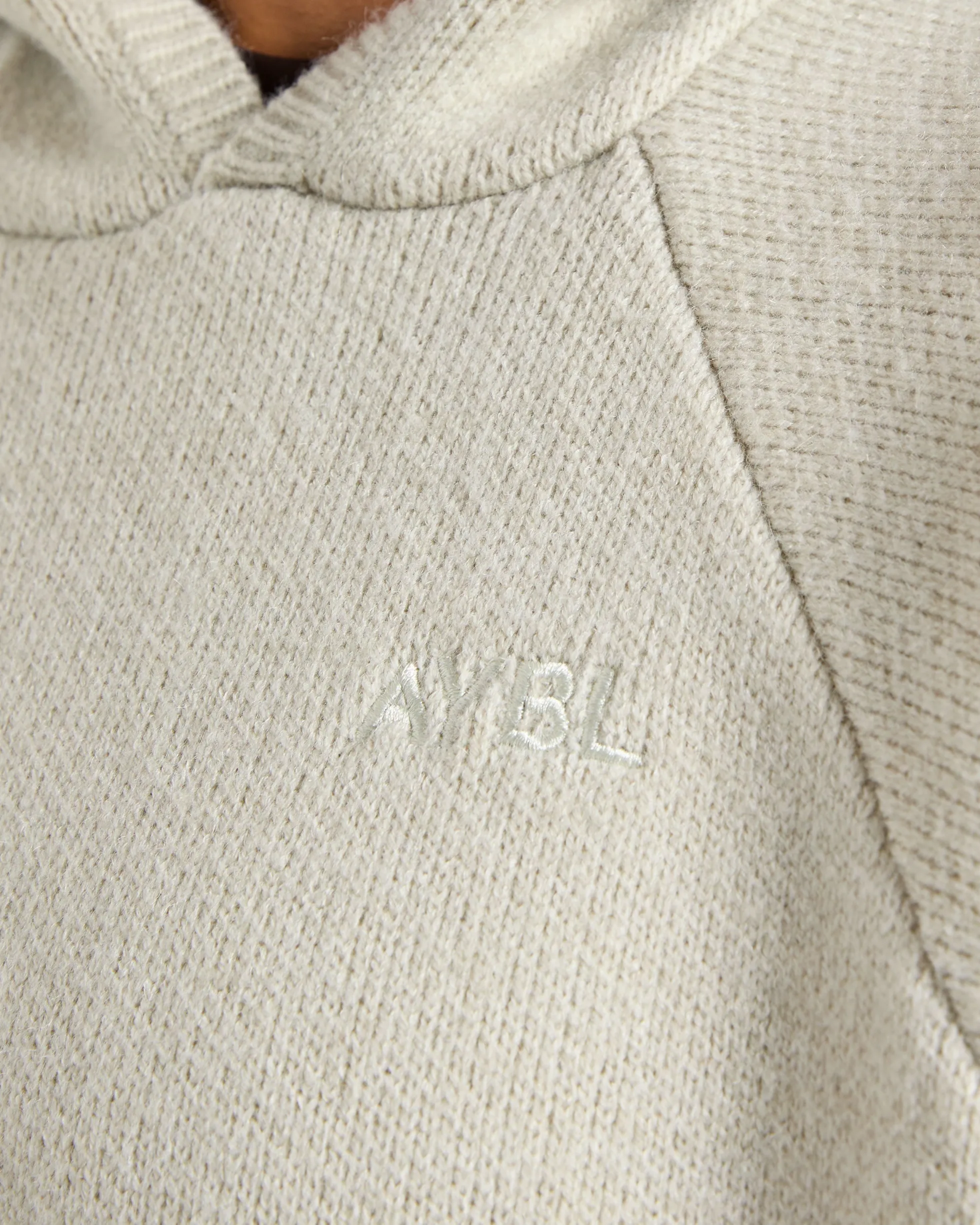 Soft Oversized Knitted Hoodie