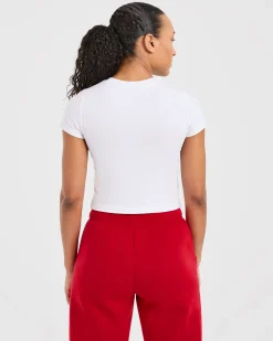 Sports Club Varsity Baby Tee